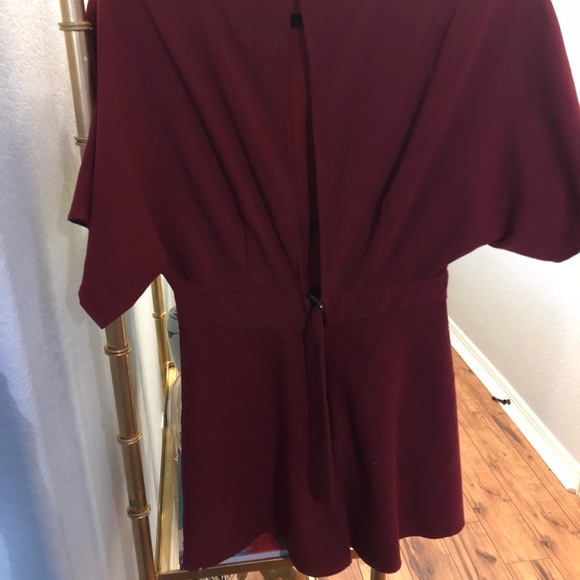 ASOS Open Back Romper Small - Picture 2 of 4